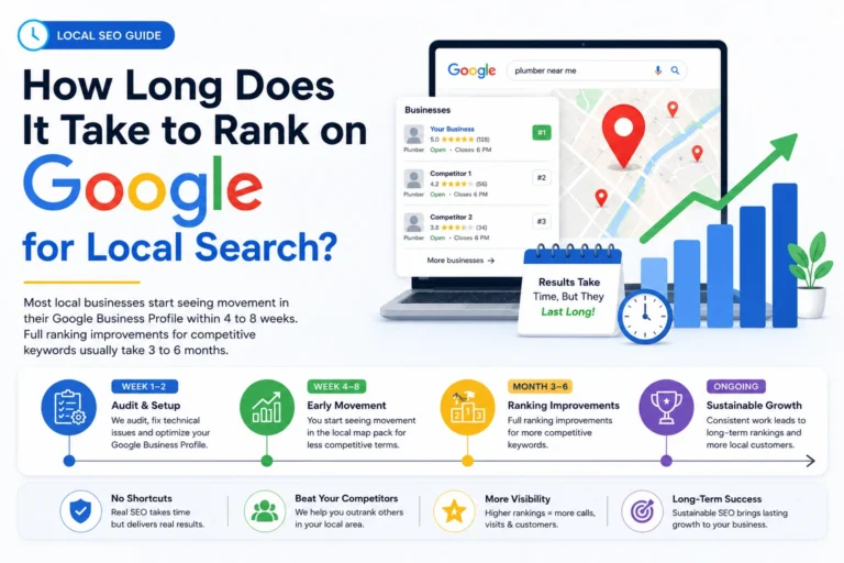 How Long Does It Take to Rank on Google for Local Search?