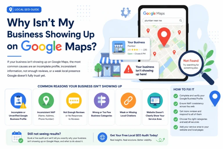 Why Isn’t My Business Showing Up on Google Maps?